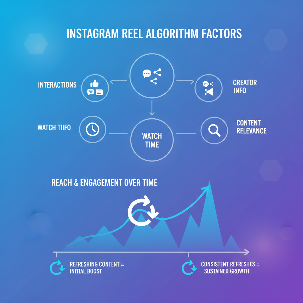 Identifying When Your Reel Performance Has Plateaued — how to refresh reels on instagram