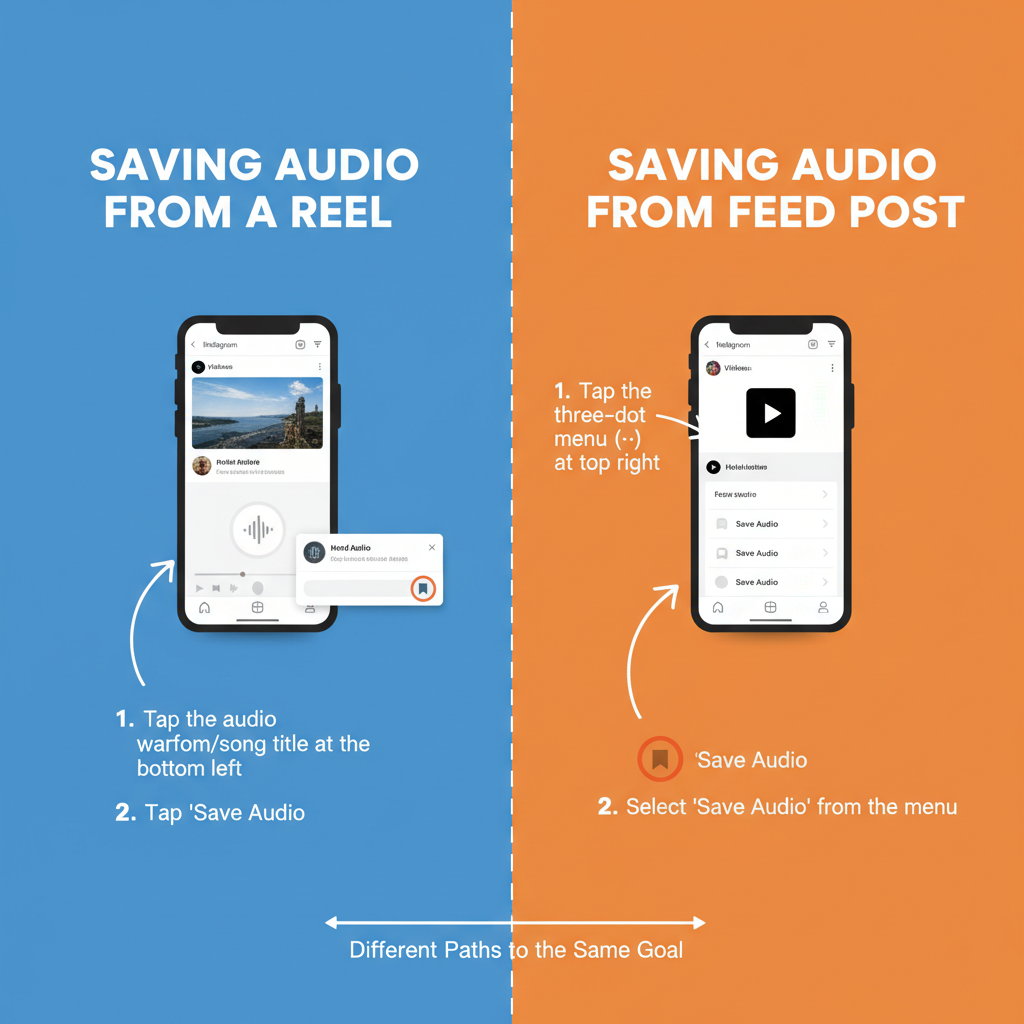 How to Save IG Audio from Reels and Posts — how to save audio from instagram