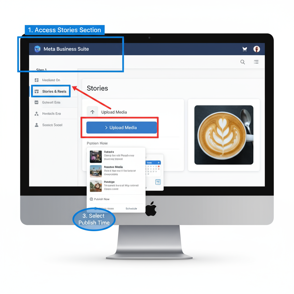 Prepare Your Story Content — how to schedule a story on instagram