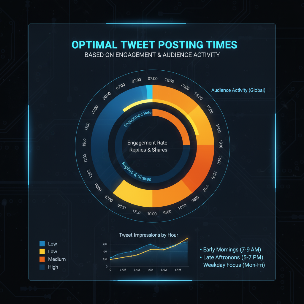 How to Find Peak Times — how to schedule a tweet for maximum engagement