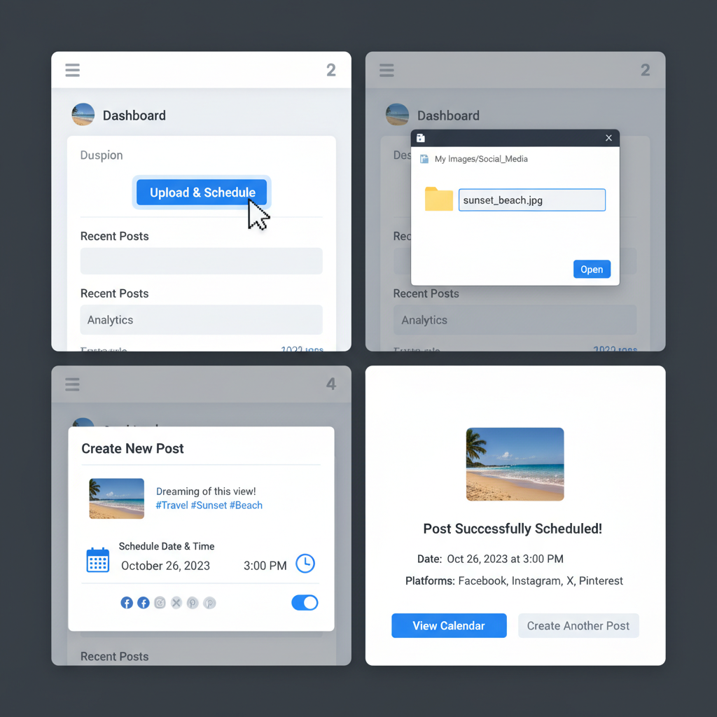 Choosing the Right Scheduling Tool — how to schedule pictures for social media