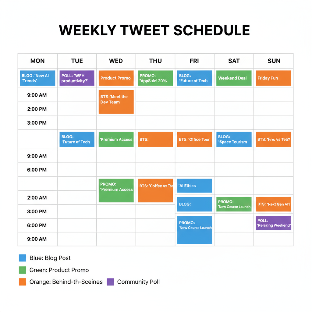 Using Twitter’s Built-in Scheduler via Tweet Composer — how to schedule tweets for free