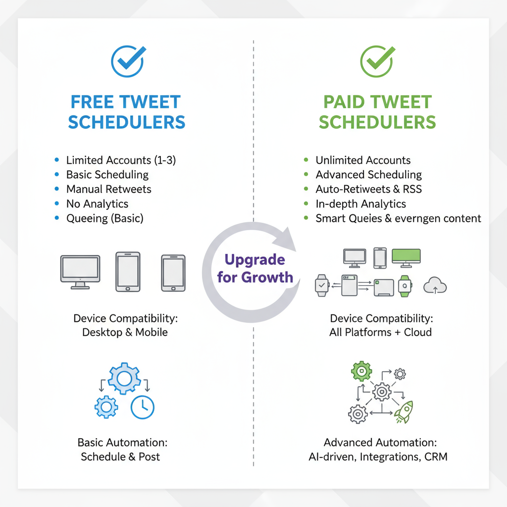 Choose the Right Scheduling Tool (Free vs Paid Options) — how to schedule tweets for maximum engagement