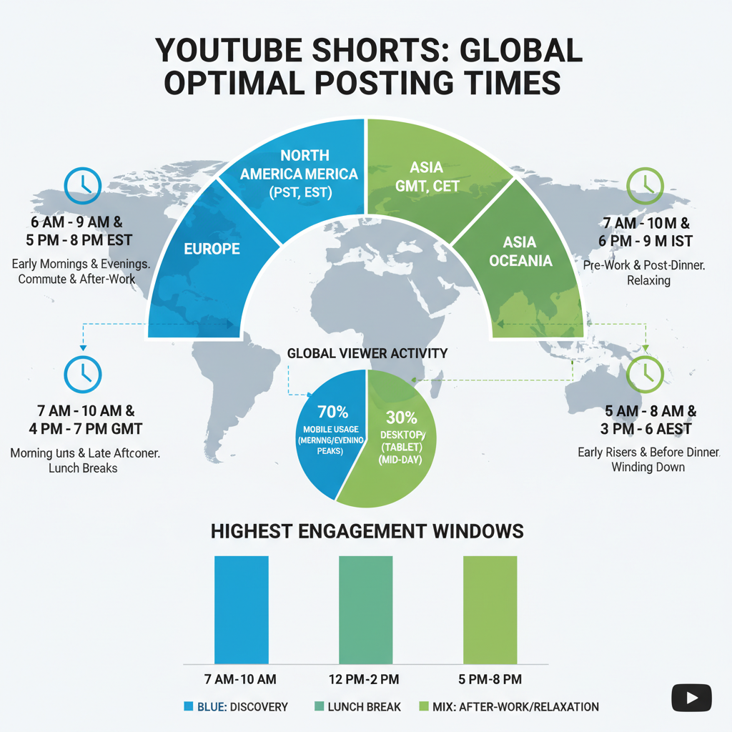 Identifying Your Target Audience Demographics and Time Zones — how to schedule youtube shorts for maximum reach