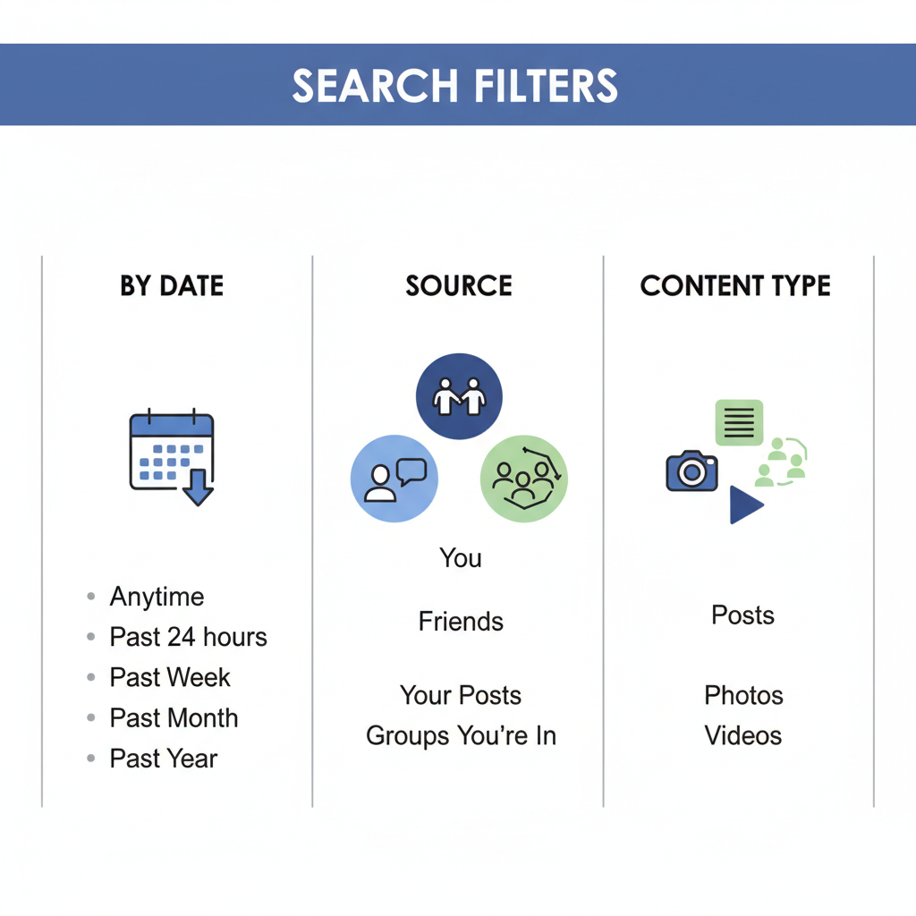 Filtering Results for Relevant Content — how to search for a post on facebook effectively
