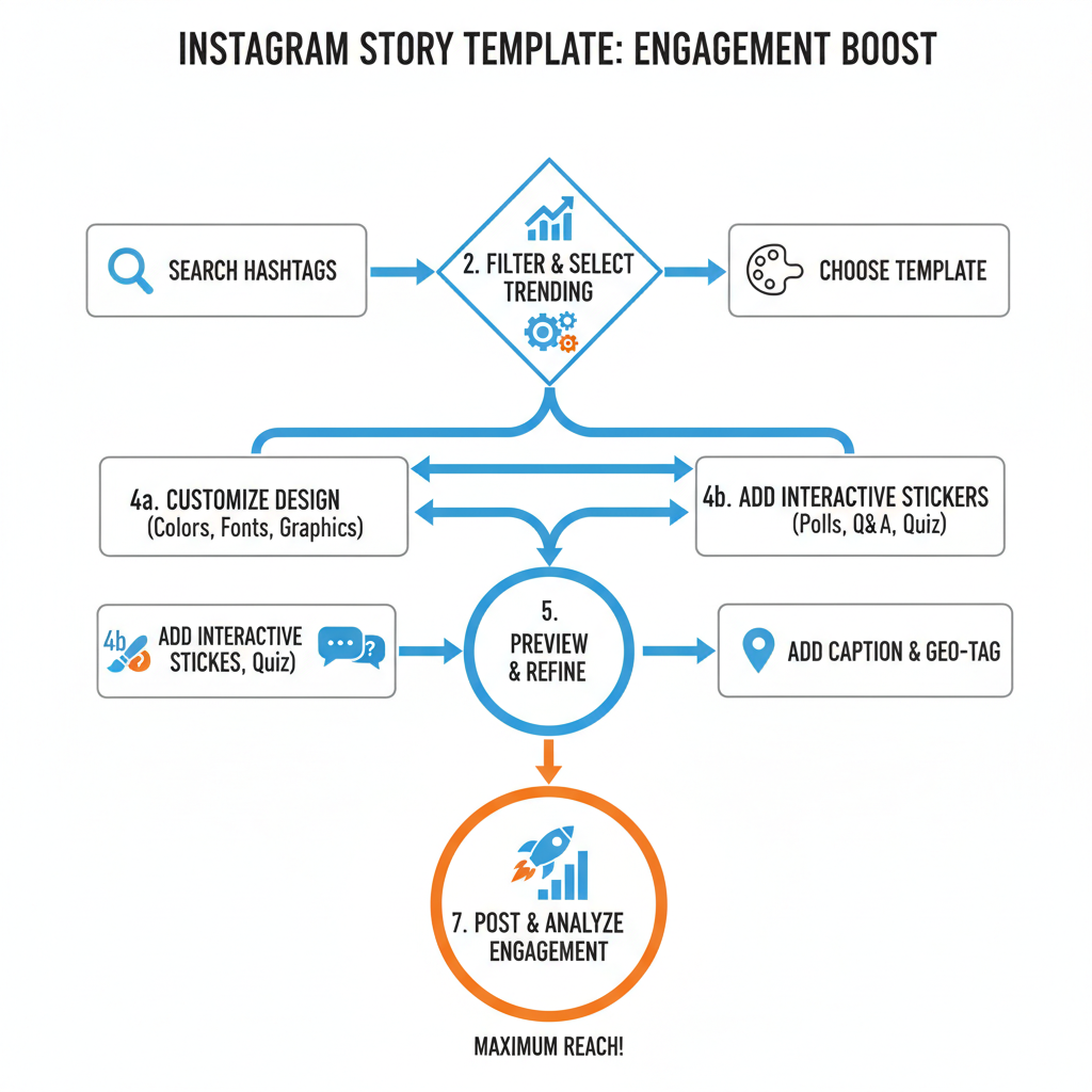 Browsing Template Creators and Niche Influencers — how to search instagram story templates
