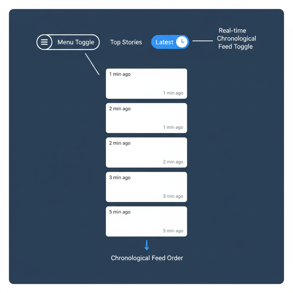 How to Switch to the Real-Time “Following” Feed on Mobile — how to see most recent posts on x