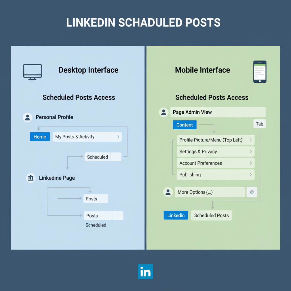 Introduction to Scheduling Posts on LinkedIn — how to see my scheduled posts on linkedin