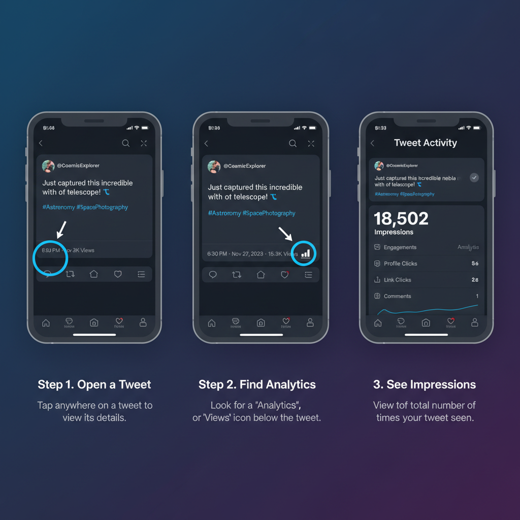 Access Twitter Analytics via Desktop (Step-by-Step Guide) — how to see twitter impressions