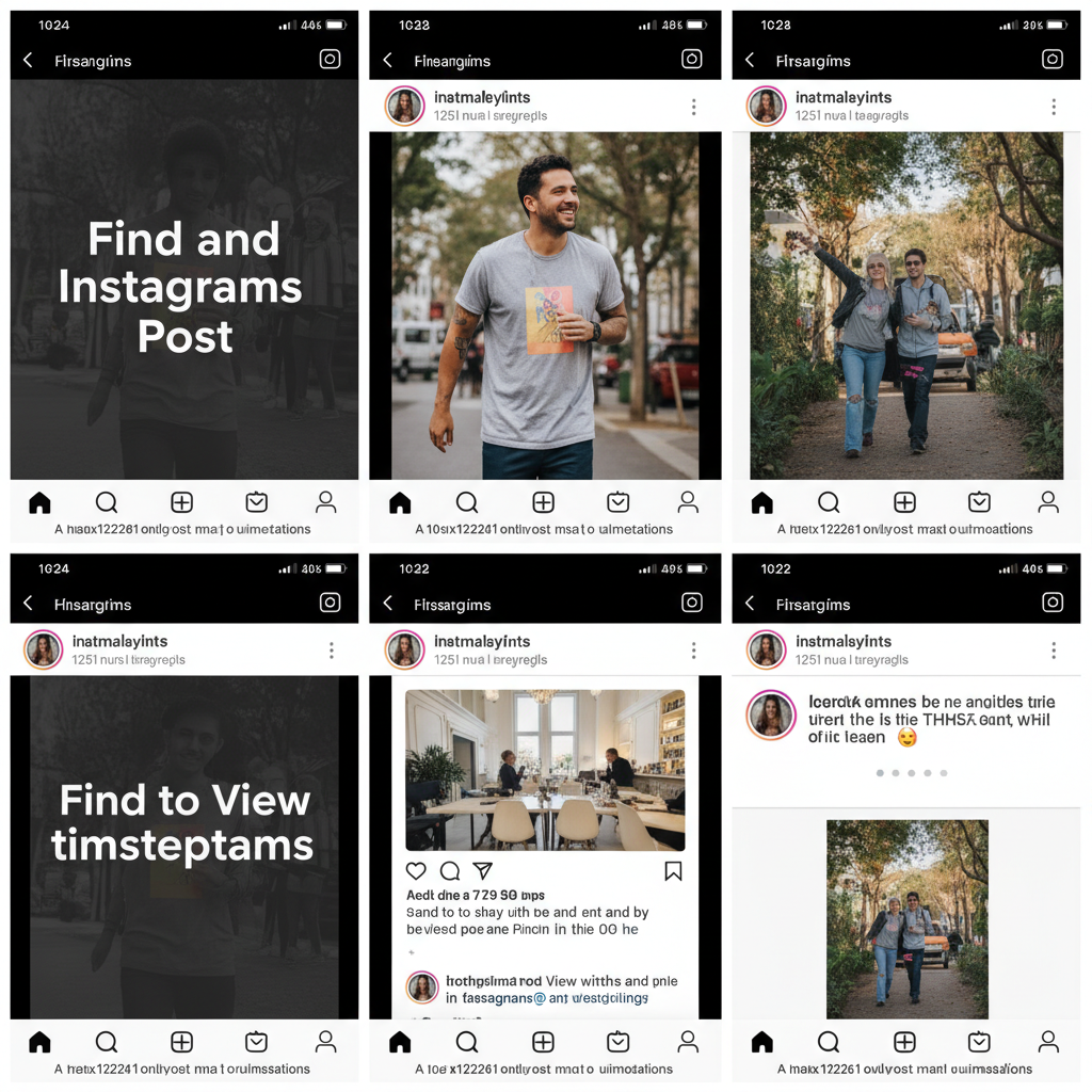 Checking Post Dates via Instagram Desktop Web — how to see when a post was posted on instagram