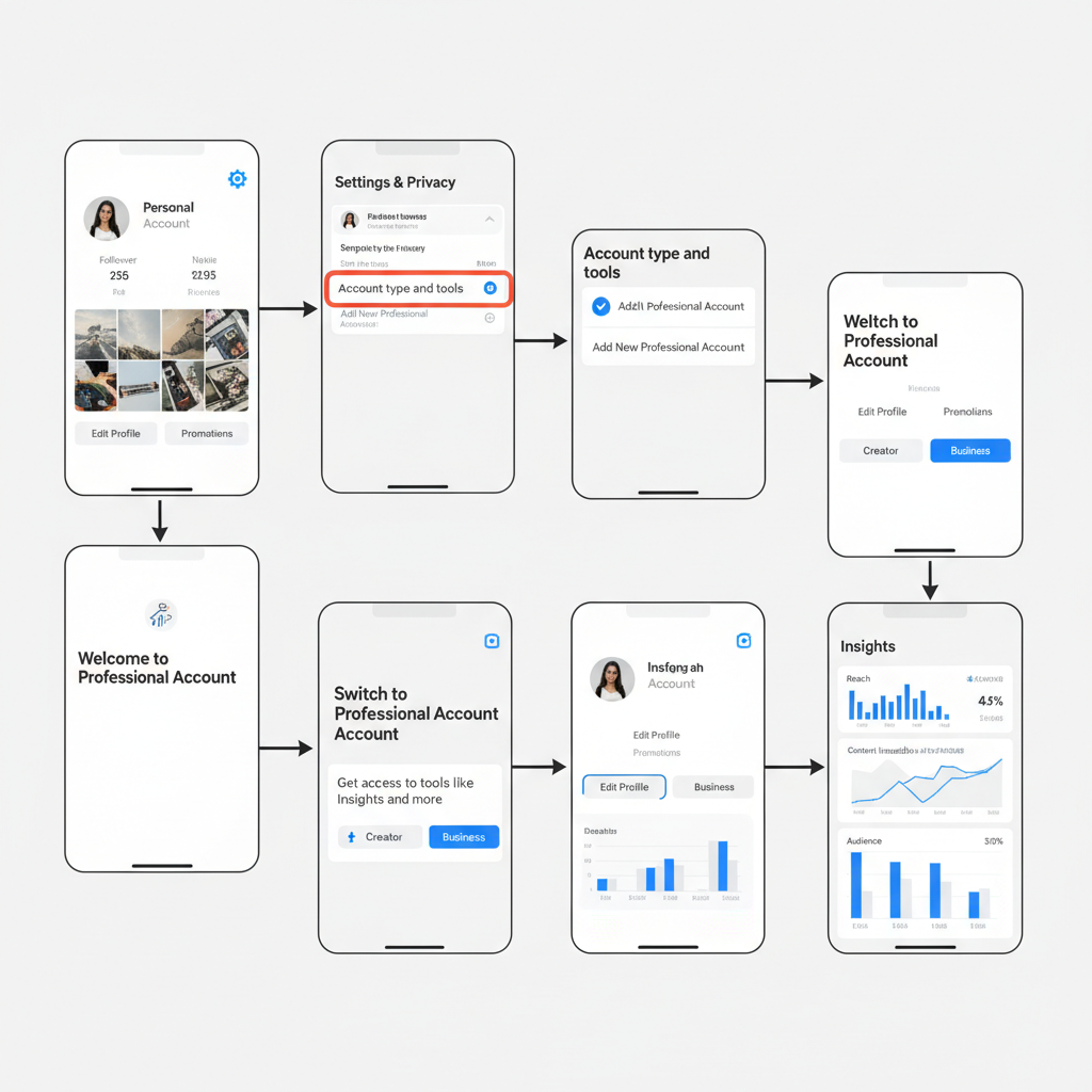 Navigate to Instagram Insights — how to see when ig followers are most active
