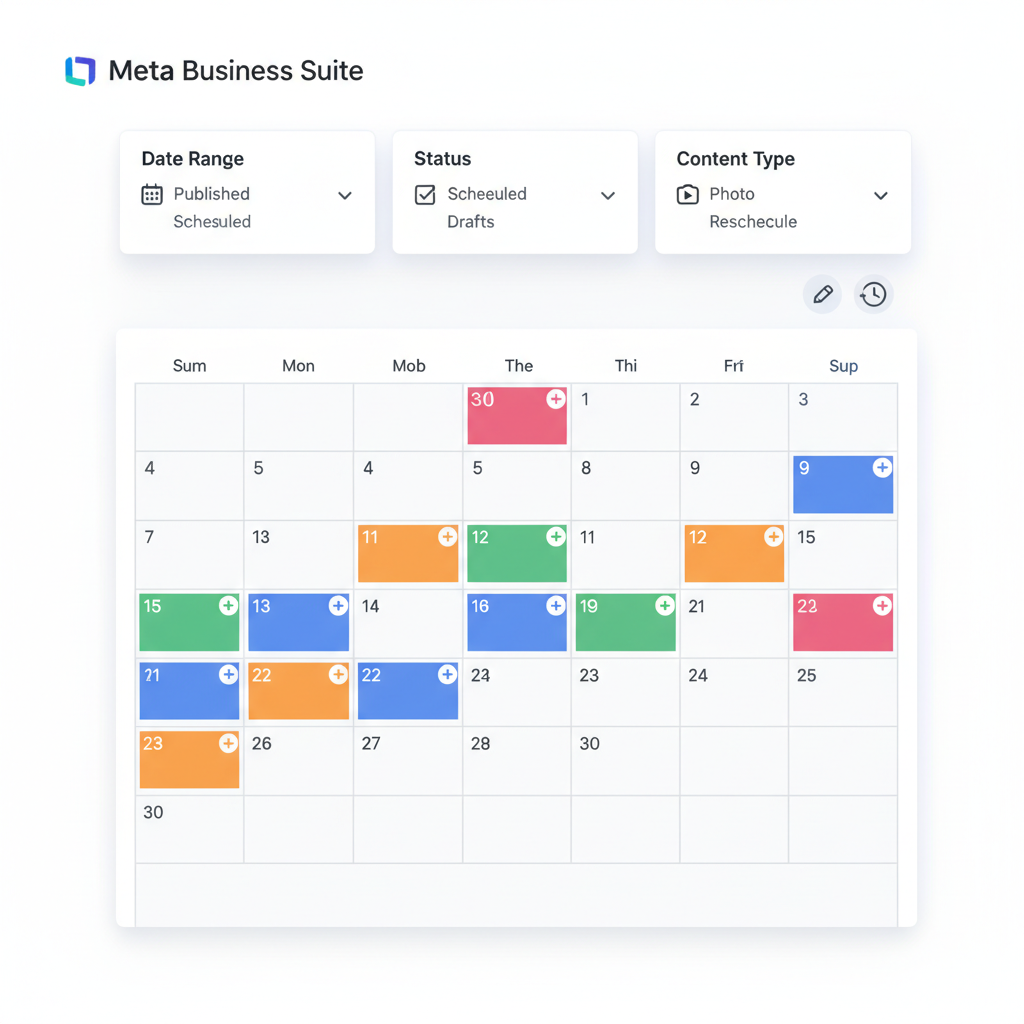 Access Scheduled Posts via Facebook Desktop Interface — how to see your scheduled posts on facebook