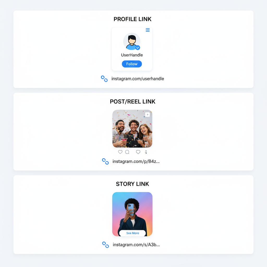 Android Steps — how to send instagram link