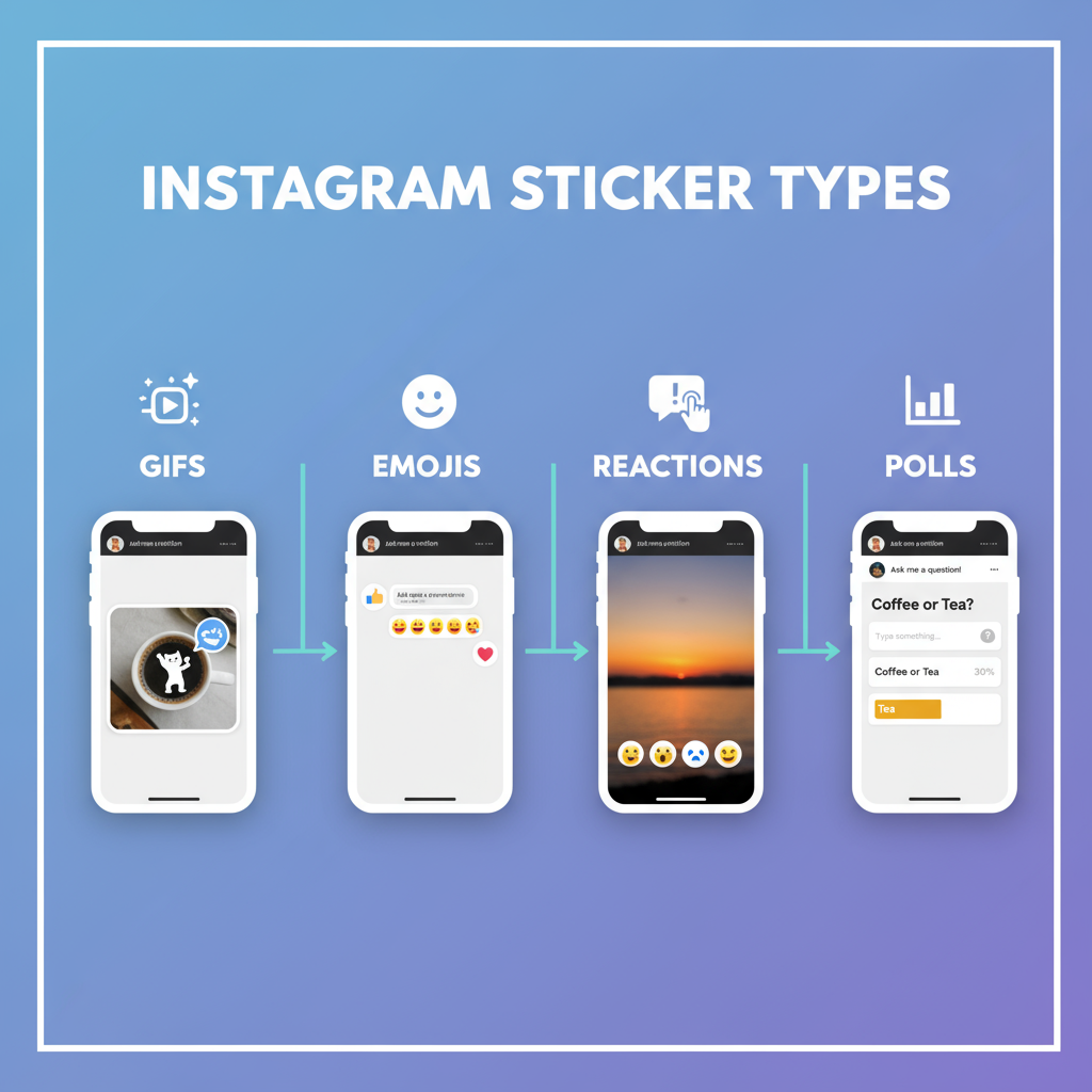 4. Send the Sticker — how to send stickers on instagram