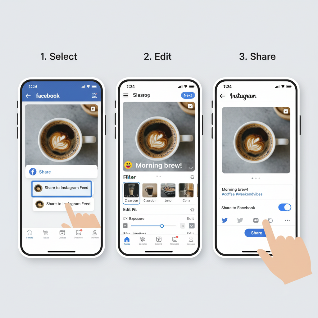 Compressing and Reformatting for Instagram — how to share a video from facebook to instagram