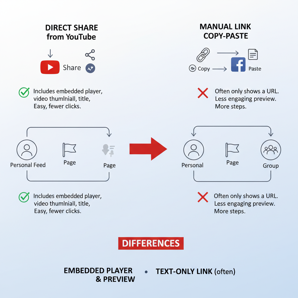 How Can I Share a YouTube Video to Facebook Step by Step — how to share a youtube video to facebook easily