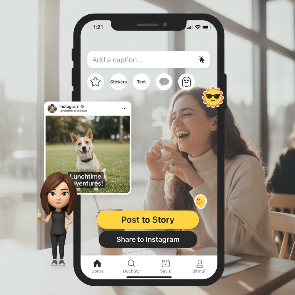 Open Instagram and Find the Post You Want to Share — how to share ig post to snapchat story