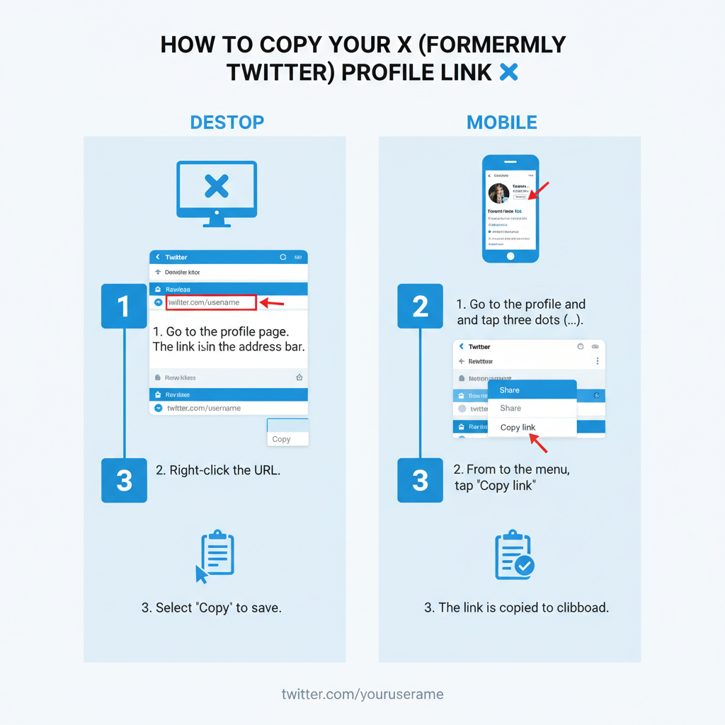 On Mobile App — how to share twitter link