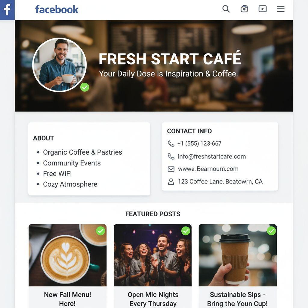 How to Share Your Business Facebook Page Step by Step — how to share your business facebook page