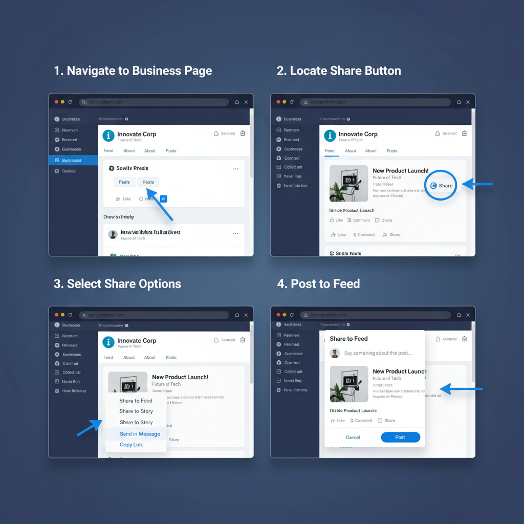 Track Results via Page Insights — how to share your business page on facebook