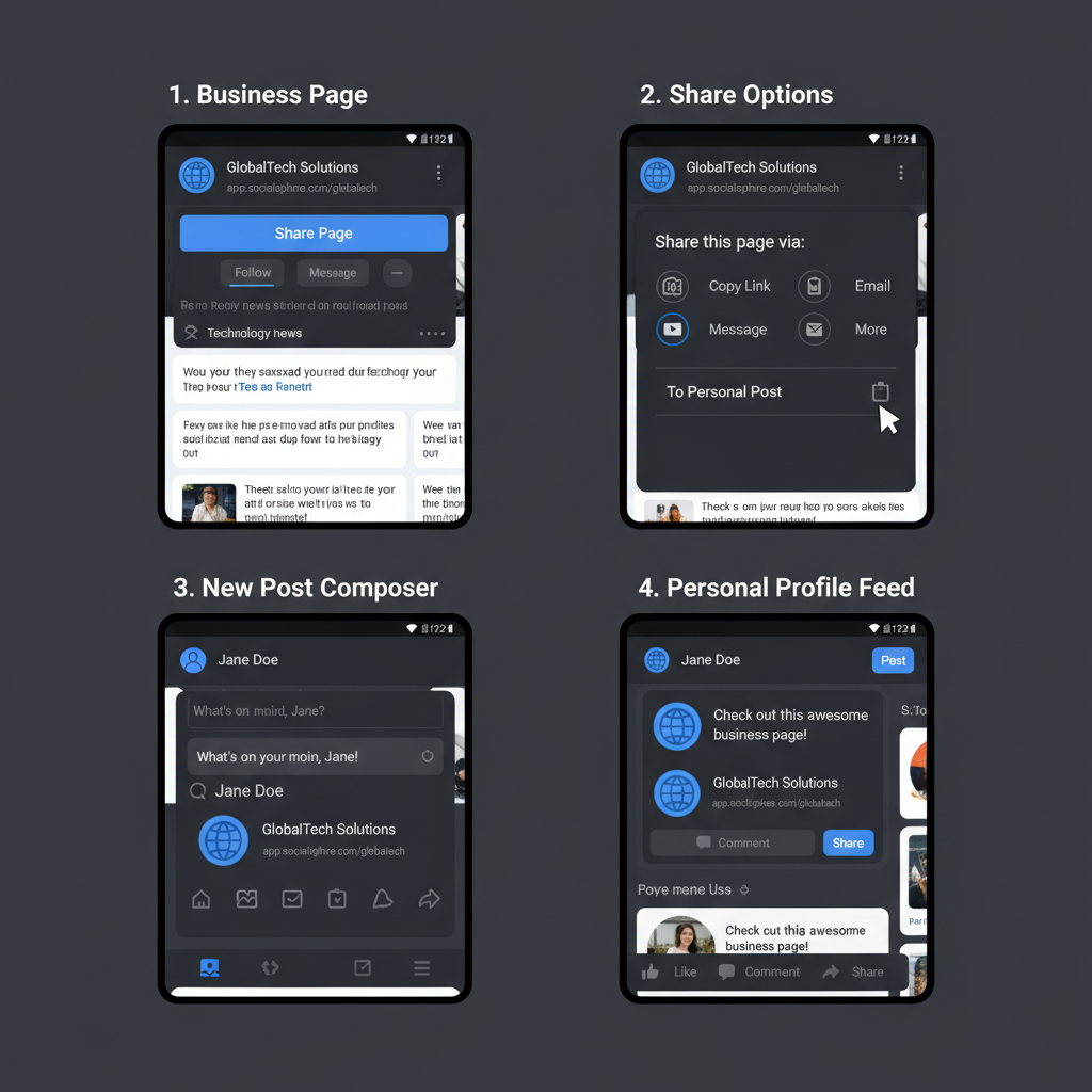 Step 1: Confirm Your Page is Published and Public — how to share your facebook business page