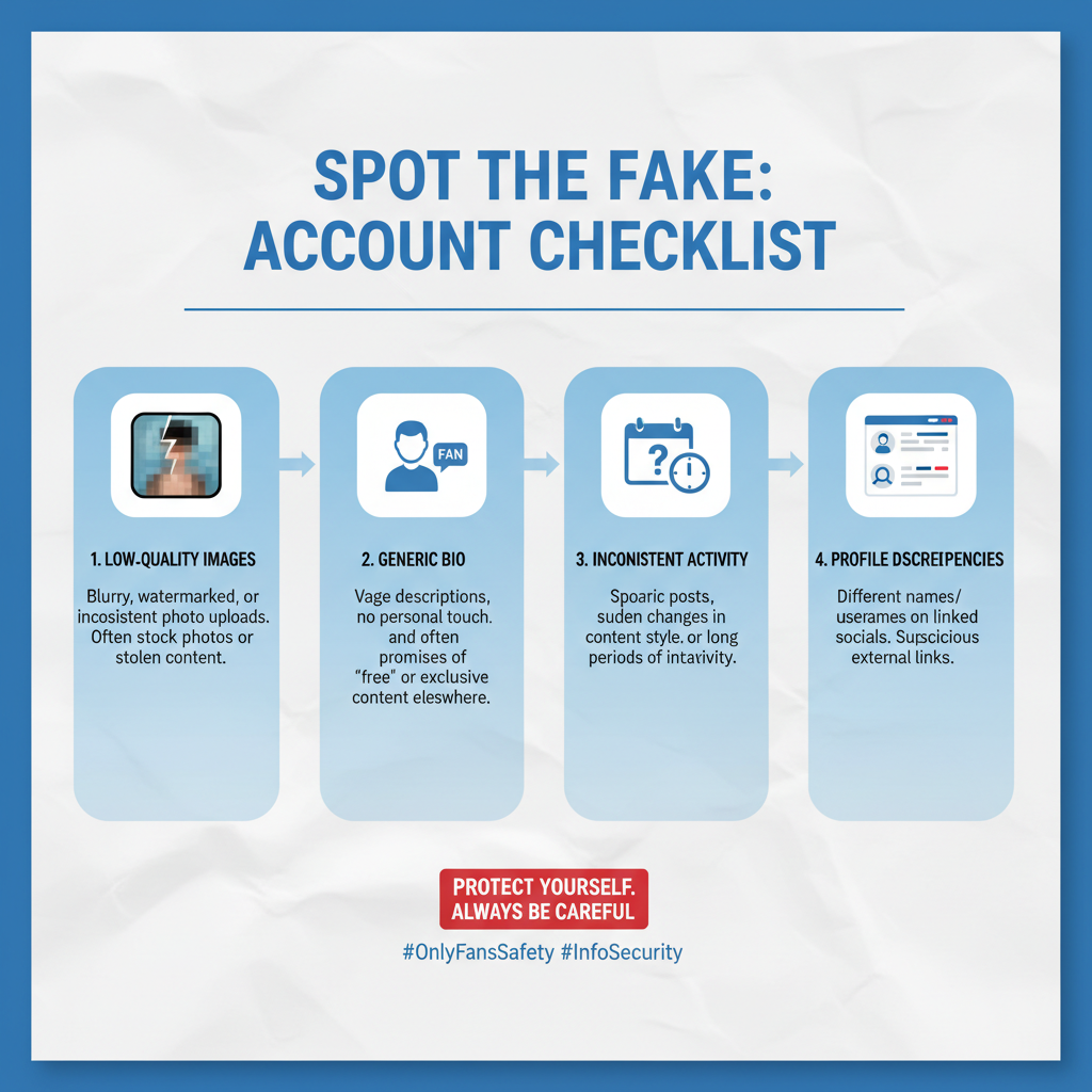 Why It’s Risky — how to spot fake onlyfans accounts and scams