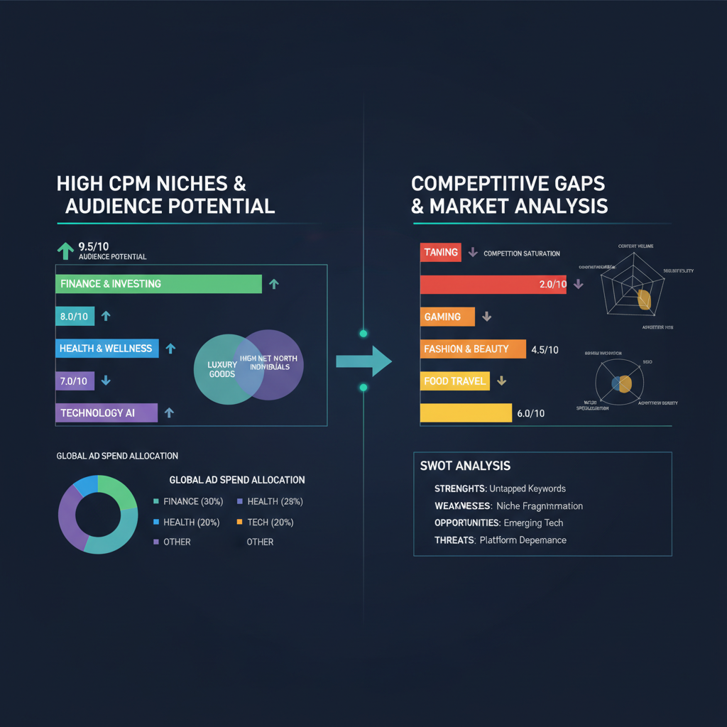 Research Audience Needs and Competitive Gaps — how to start a high income youtube channel