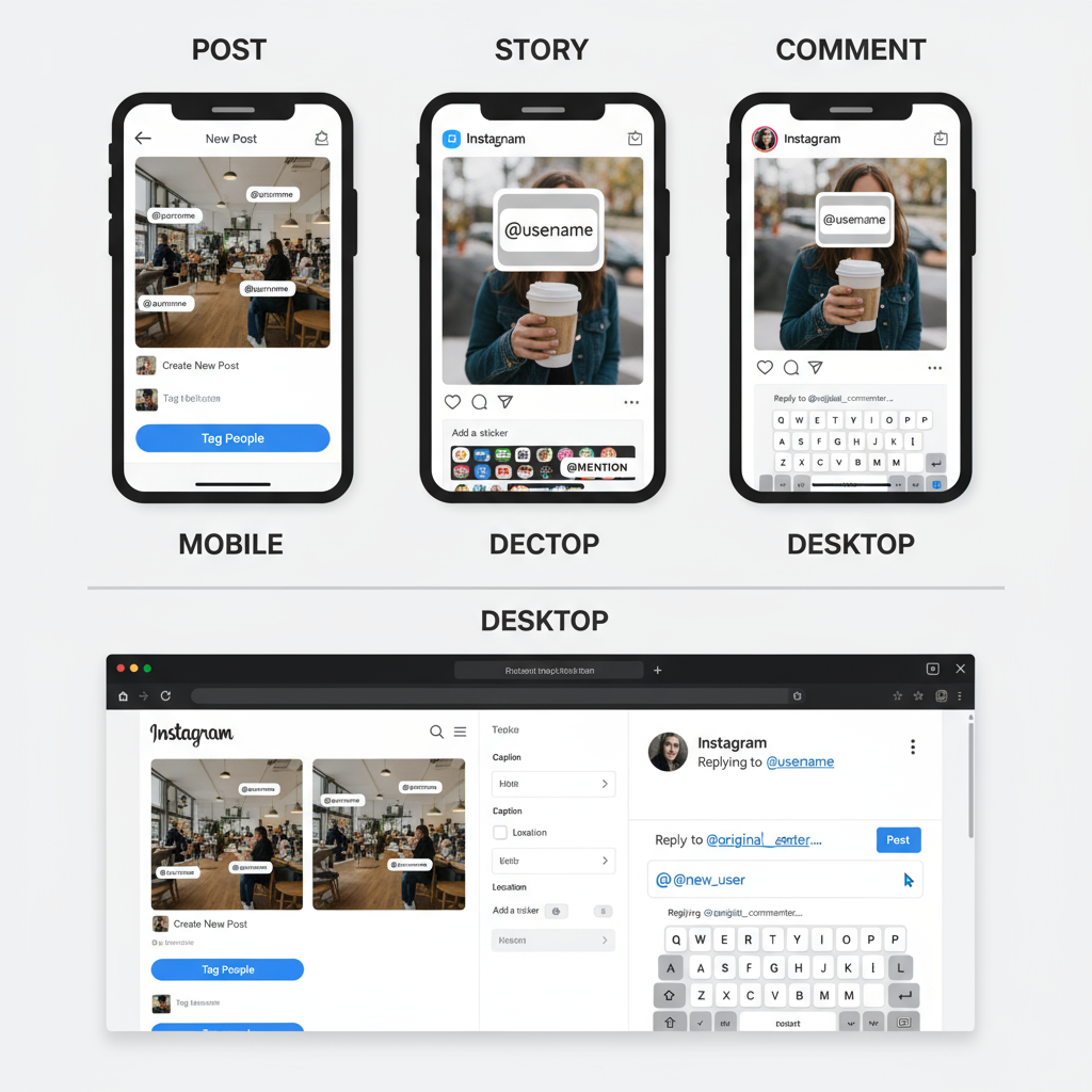 Step-by-Step: How to Tag Someone in a Comment (Mobile) — how to tag someone on instagram in a comment