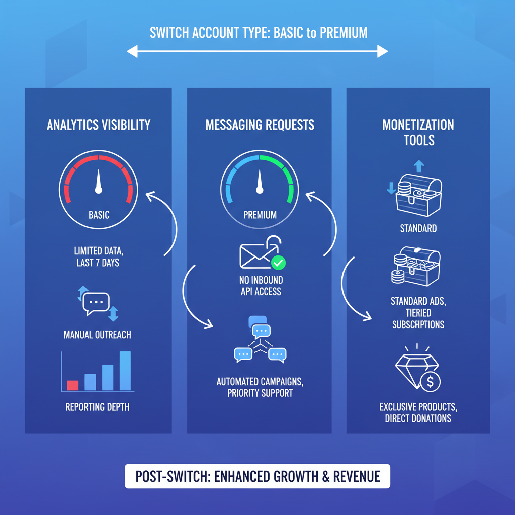 Impacts on Analytics, Messaging, and Monetization — how to take instagram off creator account