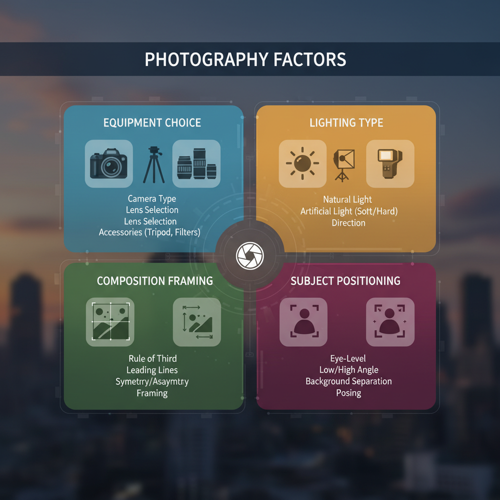 Key Factors in Optimal Photography: — how to take the optimal photo every time