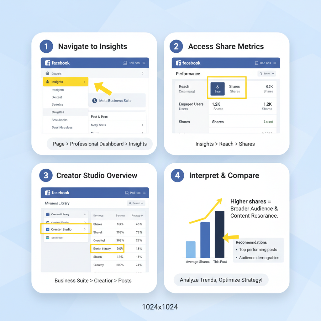Using Facebook Insights for Page Content Share Metrics — how to track facebook shares effectively
