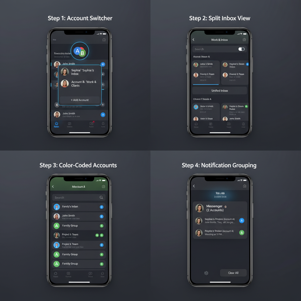Steps Using App Cloning (Device Feature) — how to use 2nd facebook app multiple accounts