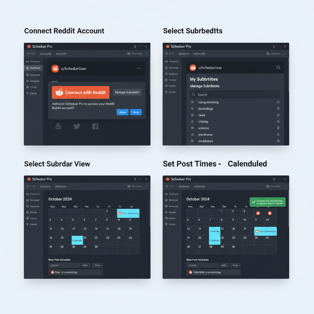 Choosing a Reliable Reddit Post Scheduler — how to use a reddit post scheduler to boost engagement
