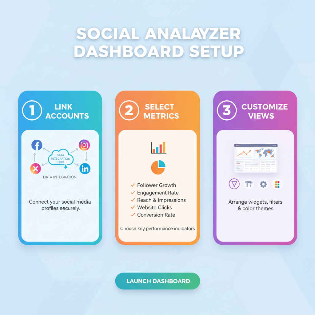 Setting Up Your Social Analyzer Dashboard — how to use a social analyzer to boost online presence