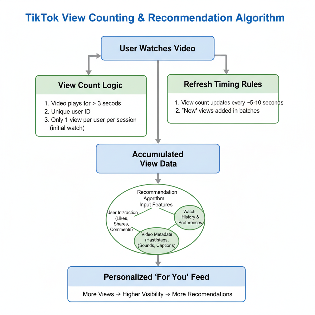 Locating the View Counter in the TikTok App — how to use and understand tiktok view counter