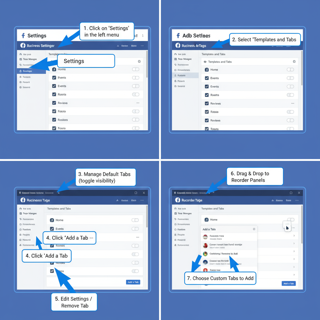 Reordering Tabs for Better Visibility and Navigation Flow — how to use facebook tabs to optimize your page