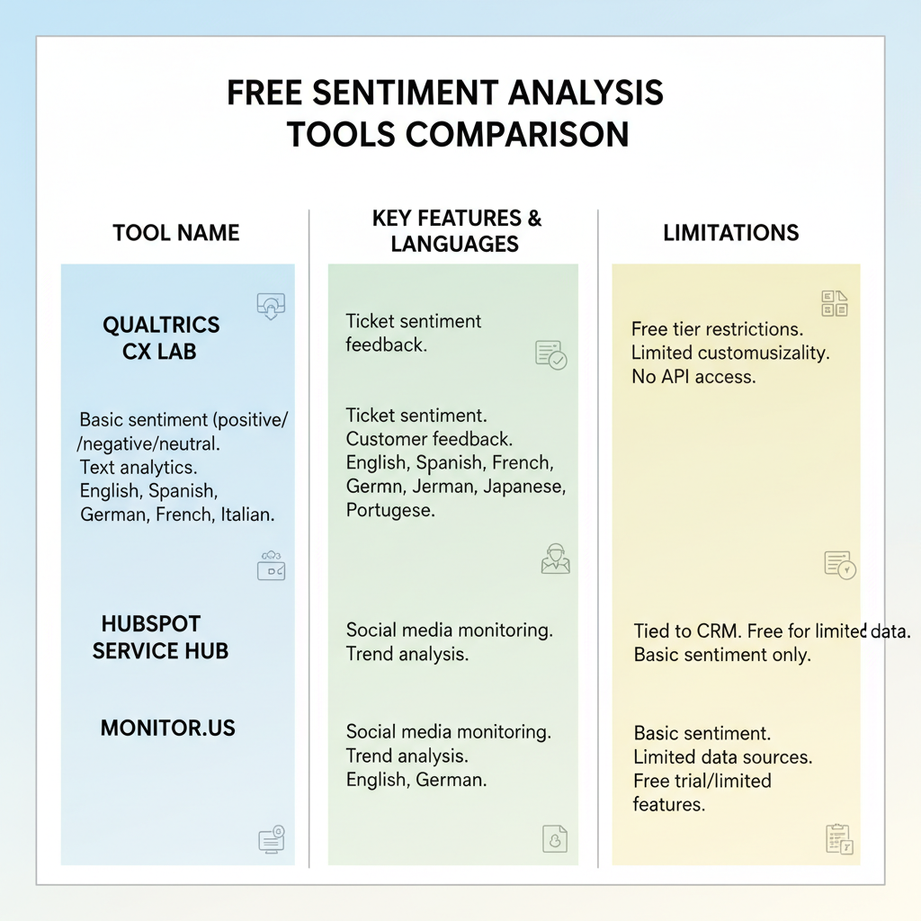 Popular Free Sentiment Analysis Tools Compared — how to use free sentiment analysis tools effectively