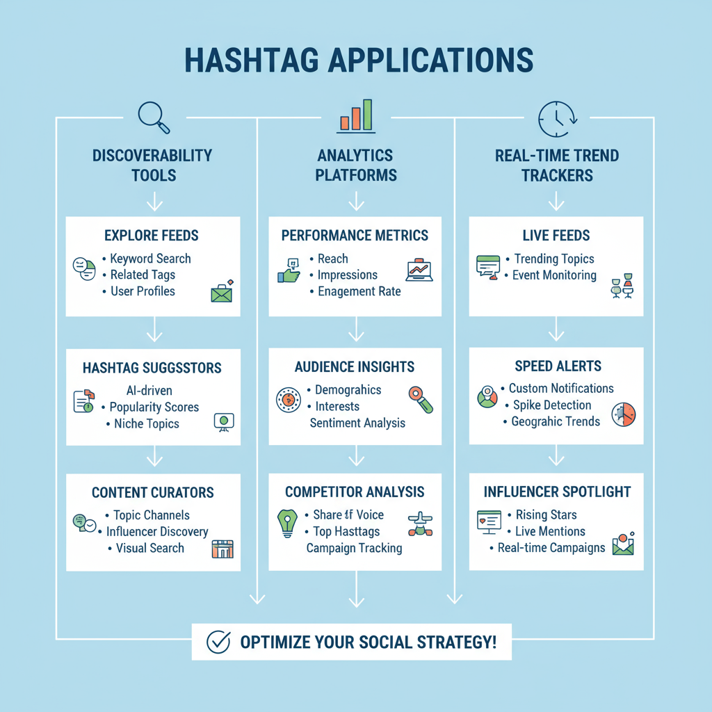Step-by-Step: Researching Trending and Relevant Hashtags with an App — how to use hashtag applications to boost social media reach