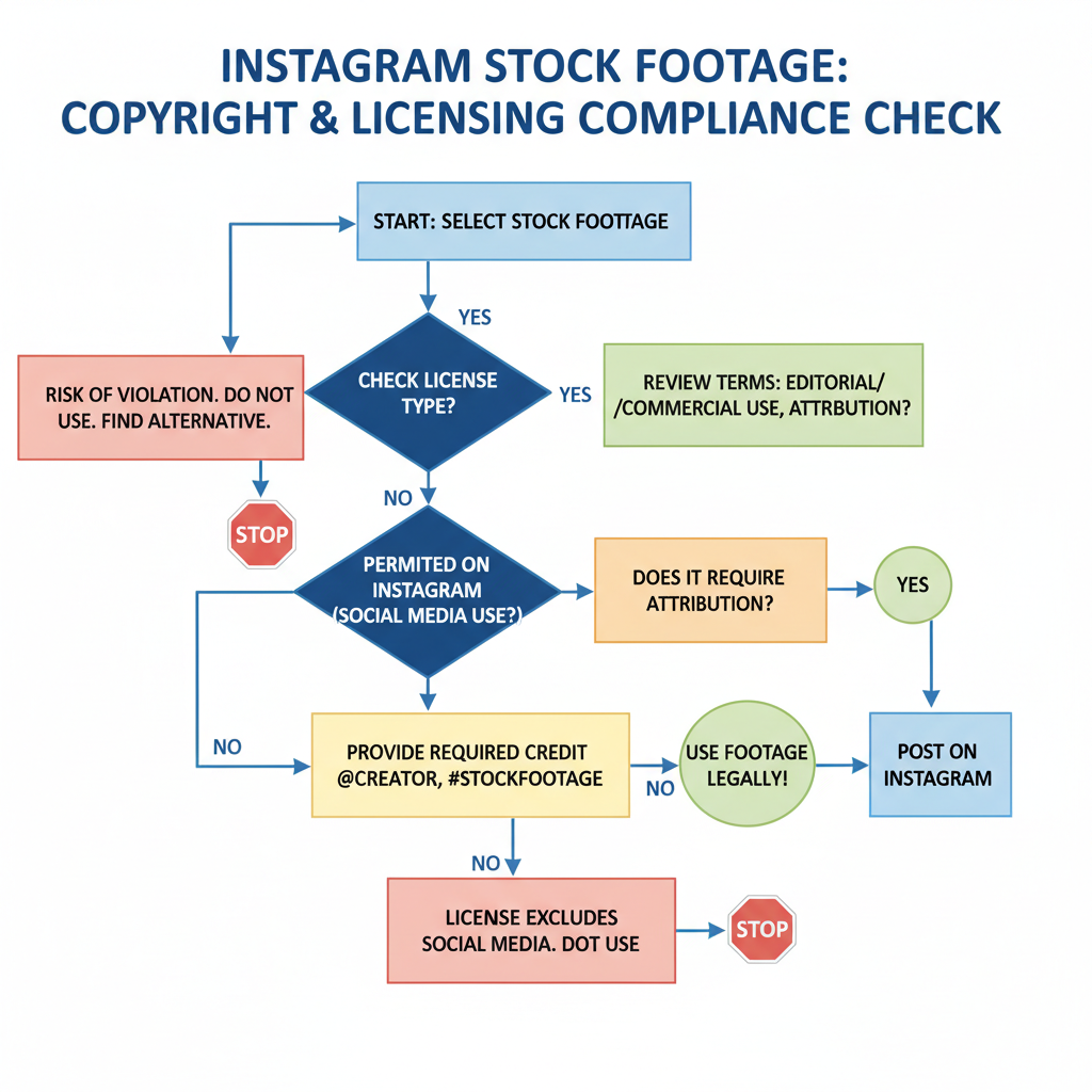Combining Stock Footage with Original Clips — how to use instagram stock footage for viral content