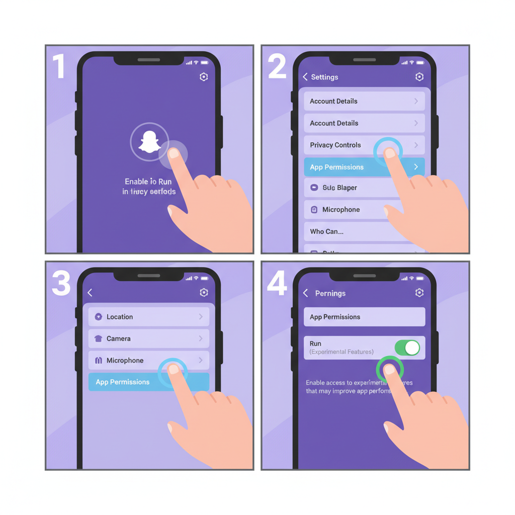 Key Interface Components — how to use snapchat run tips tricks strategies