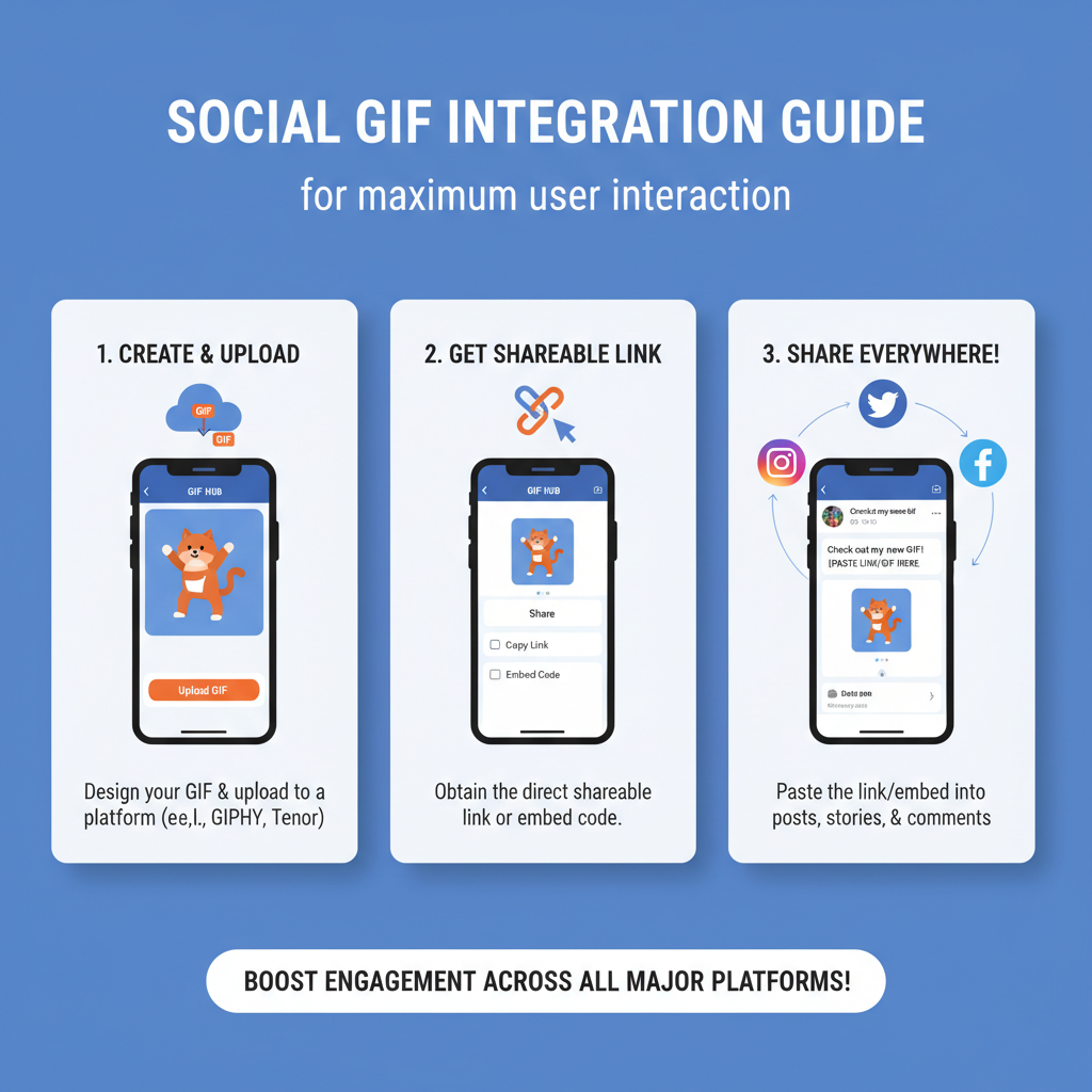 Use GIF Libraries — how to use social gifs to boost engagement