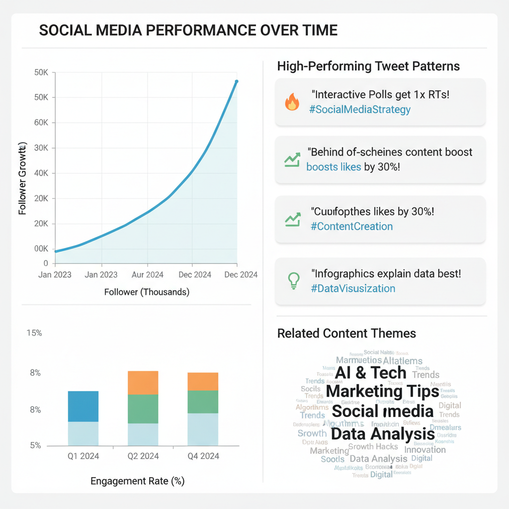 Analyzing Impressions and Engagement Rate — how to use twitter analytics to grow your audience