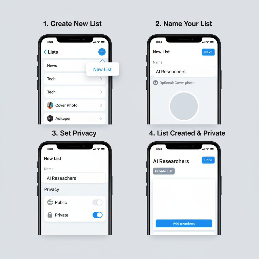 Strategies to Curate High-Value Lists in Your Niche — how to use twitter lists effectively