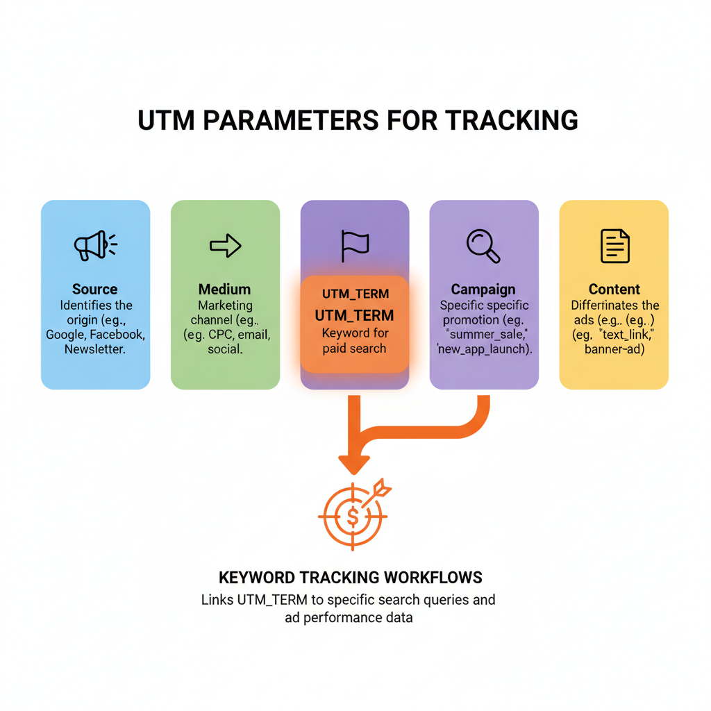 Introduction to UTM Parameters and Digital Marketing Keyword Tracking — how to use utm term parameter for better campaign tracking