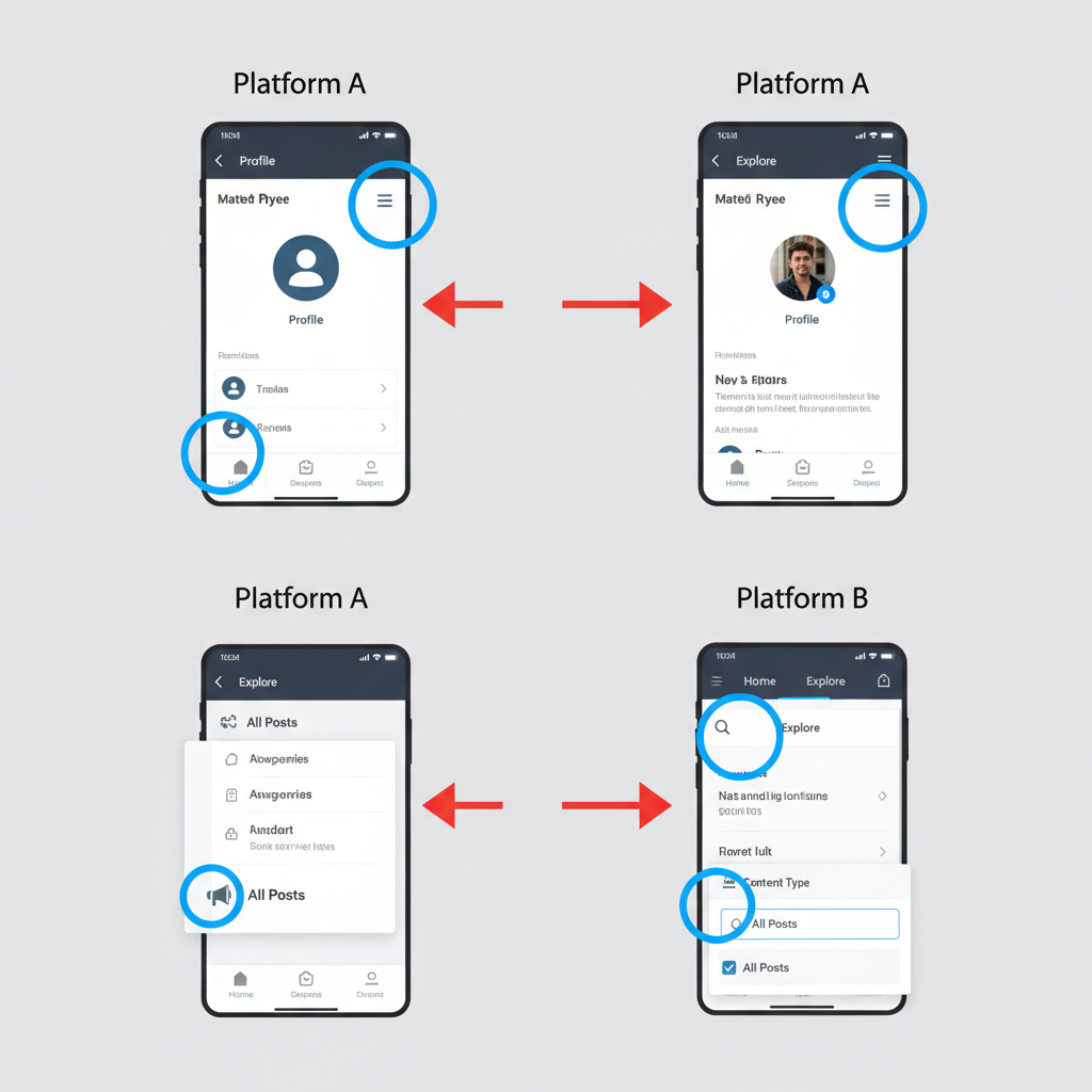 View All Posted Content on Social Media Platforms — how to view all posted content on social media