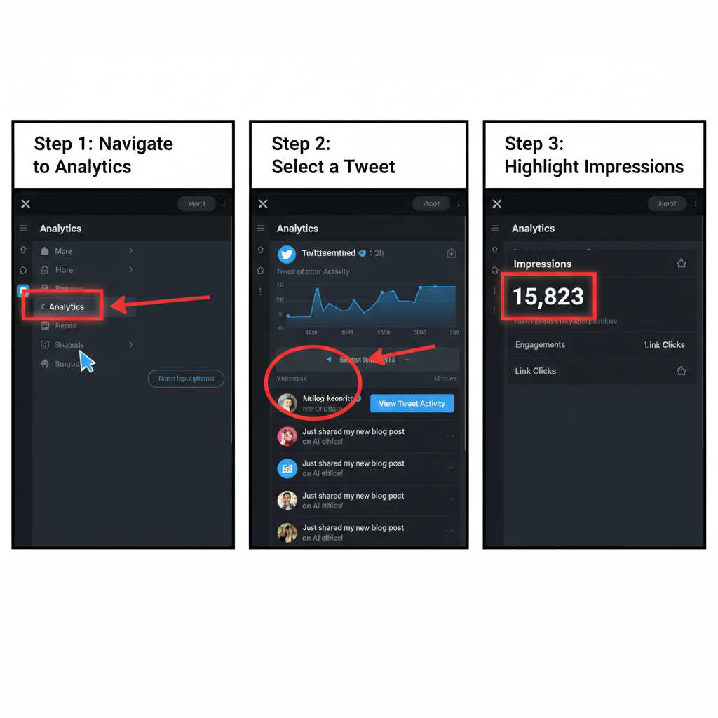 Optimizing Content Strategy Based on Impressions Data — how to view impressions on twitter