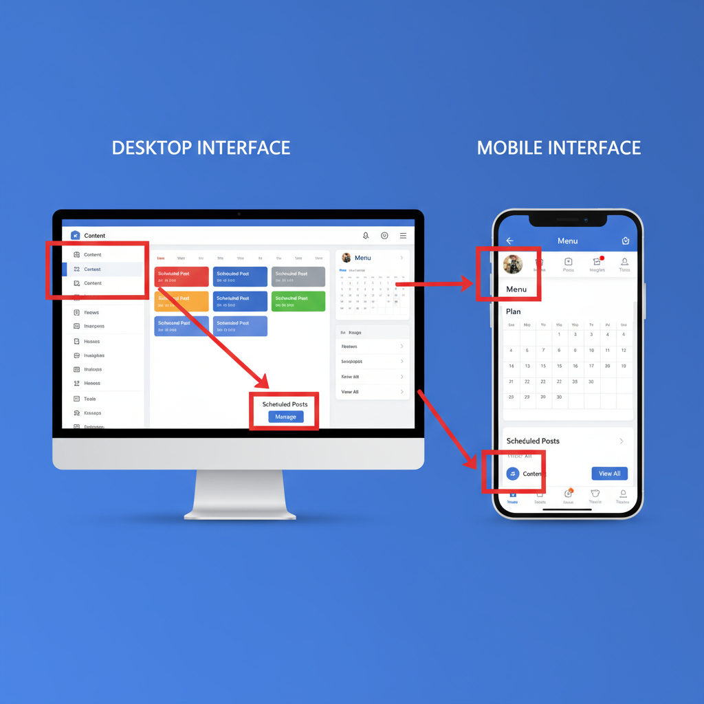 Viewing Scheduled Posts via Instagram App — how to view scheduled posts on instagram