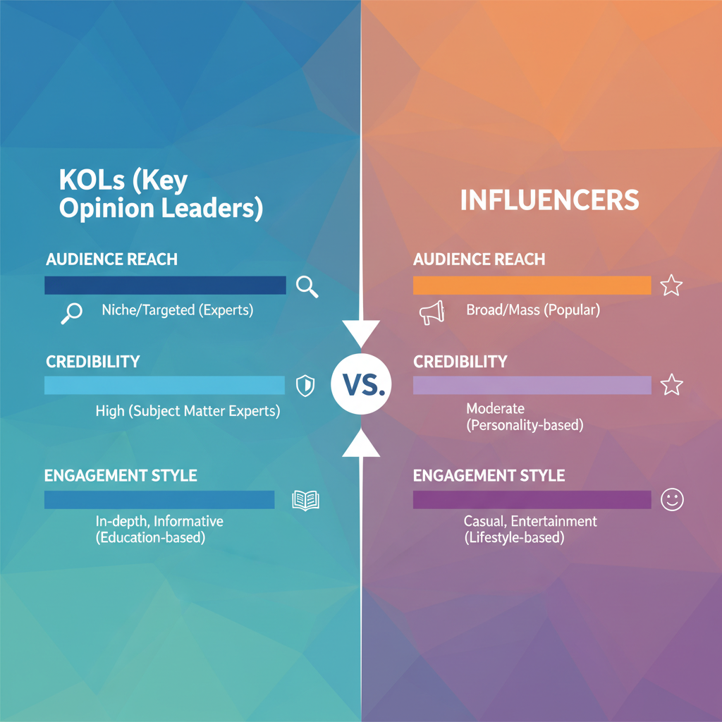 Identify Your Target Audience & Niche — how to work effectively with key opinion leaders kols in marketing