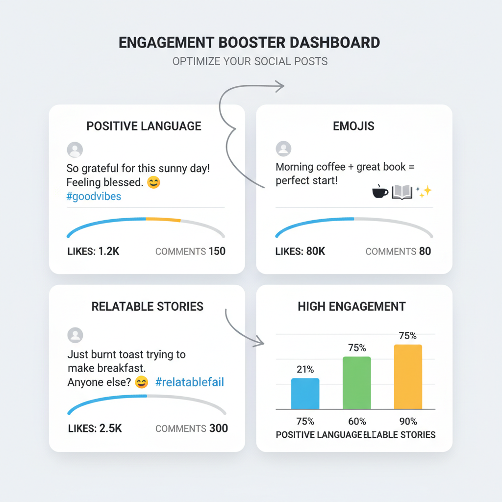 Positive Facebook Post Ideas to Increase Engagement — how to write a positive facebook post