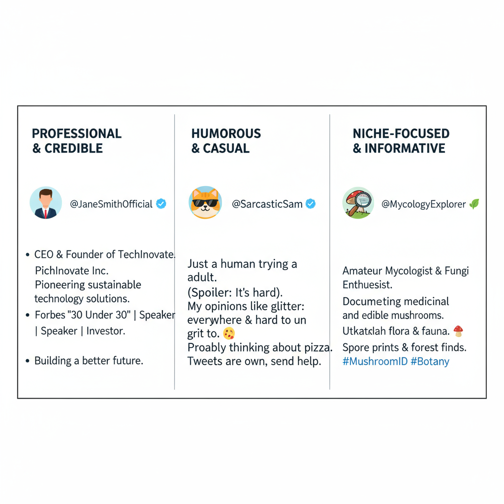 Choosing the Right Tone — how to write an interesting bio for twitter